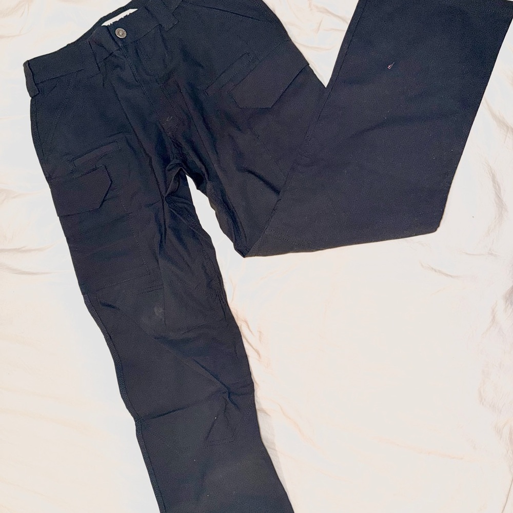 Men's Versatile Black Cargo Pants